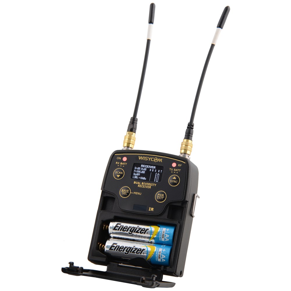 Wisycom MPR52 ENG Dual Receiver 470 1160MHz Audio Dept Hire